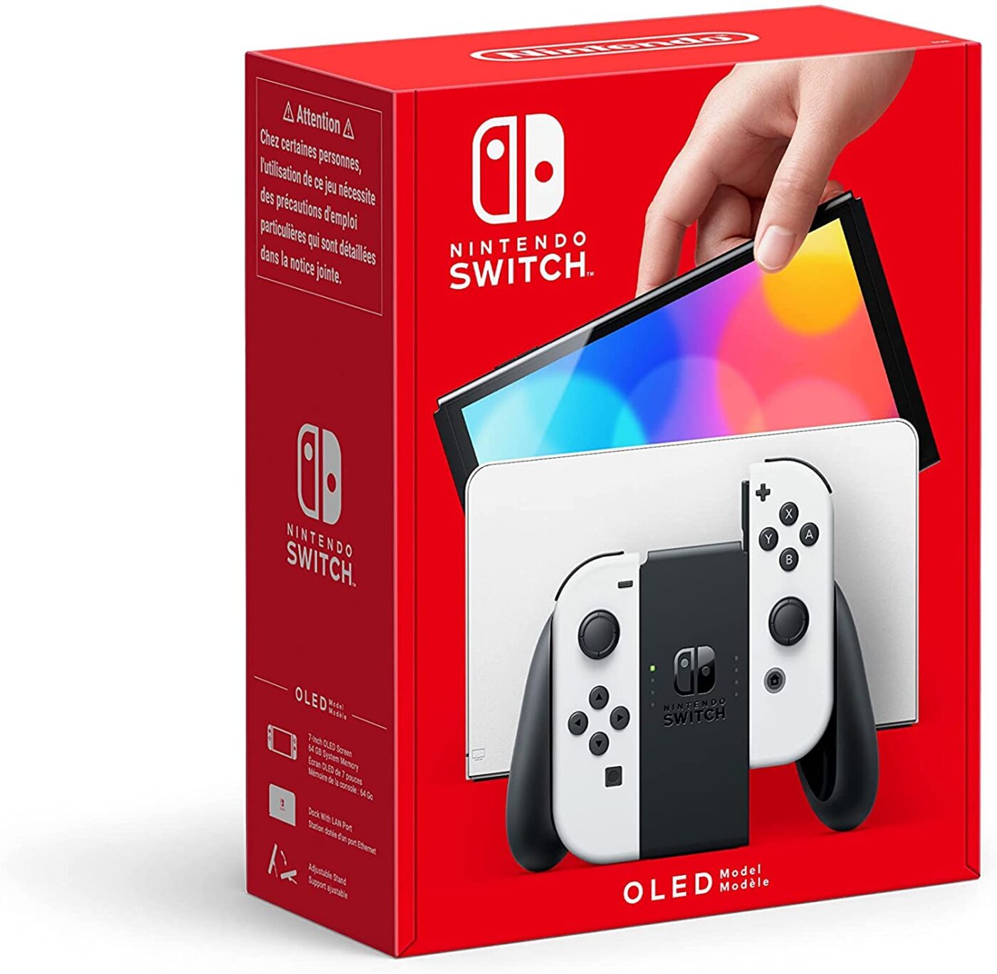 Konsola Nintendo Switch OLED Biała 64GB NSH008 - Mediak.pl
