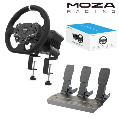 Zestaw Trzypedałowy MOZA R5 Direct Drive RS20+RS19