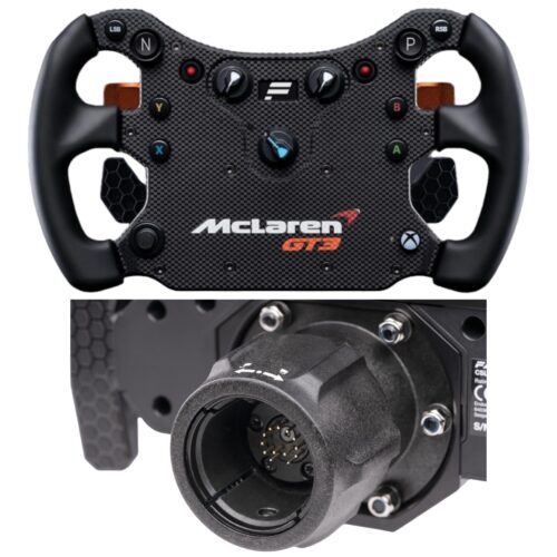 Fanatec McLaren GT3 V2 + QR1 Fanatec McLaren GT3 Steering Wheel V2