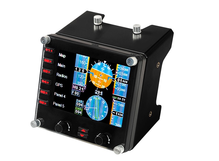 その他 Logicool FLIGHT RADIO PANEL Panel radiowy Logitech G Flight Simulator Cockpit Radio Panel