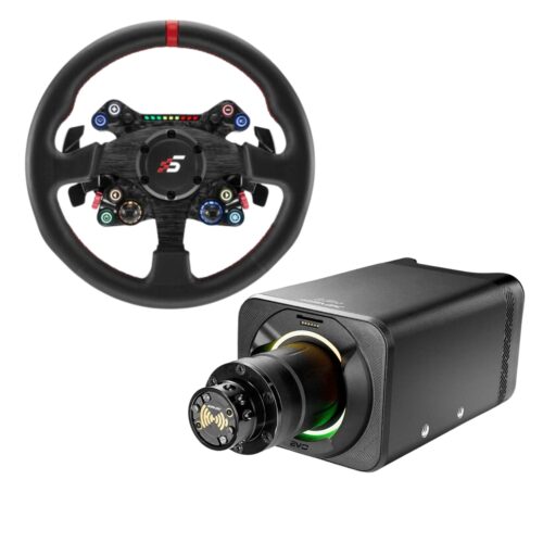 Zestaw Simagic Baza Alpha Evo Pro 18 Nm + Kierownica X-330R