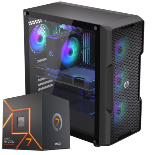 Komputer Gamingowy Ryzen 7 7700 RX 9070 XT 32GB DDR5 2TB M2