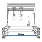 Uchwyt do odwrotnego montażu pedałów Treq Inverted Pedal Deck - obrazek 5