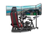 Next Level Racing Round Tube Freestanding Triple Monitor Stand NLR-R011 - obrazek 7