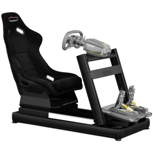 Zestaw Nitro Concepts Kokpit E-Racer z Fotelem R300 + Slider