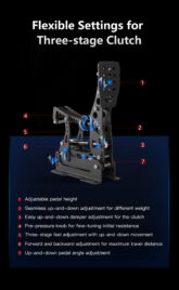 Sprzęgło Simnet Racing SP Pro 1P Pedał S-Clutch - obrazek 3