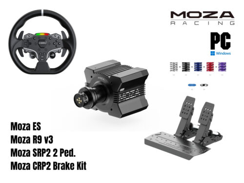 Zestaw Moza Racing R9 V3 , ES , SRP2 , Brake Kit