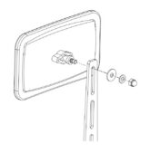 Lusterko wsteczne Treq Rear View Mirror - obrazek 3