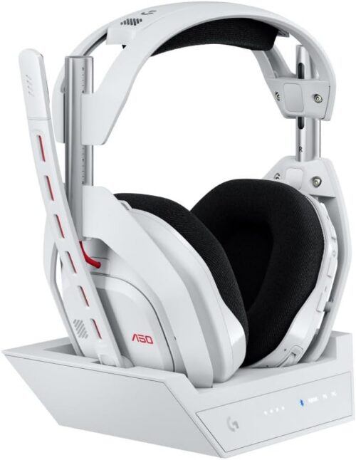 Bezprzewodowy zestaw słuchawkowy Logitech ASTRO A50 (Gen 5) Białe