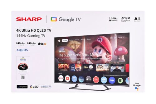 Telewizor SHARP 55HR7265E QLED 55" 4K Ultra HD Google TV Dolby