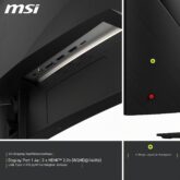 Zakrzywiony Monitor MSI MAG 325CQF 31.5" 2560x1440px 180Hz 0.5 ms - obrazek 6
