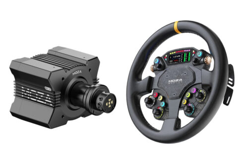 Zestaw Moza Racing RS080, RS093 Baza R9 V3 + Kierownica CS Pro