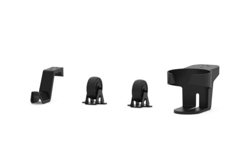 Accessory Kit for Trak Racer TR5 kółka, uchwyt na kubek, wieszak na słuchawki