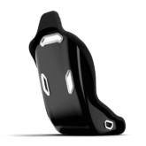Fotel HSX Hybrid Formula Pro Racing Bucket Seat - Fiberglass Black - obrazek 4