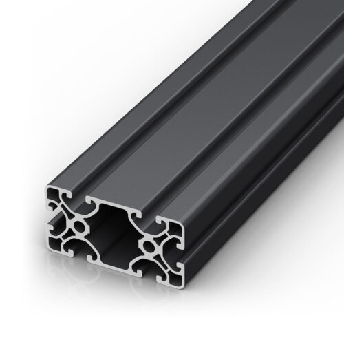 Treq Profil Aluminiowy Czarny 8040