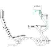 Uchwyt na ekran Next Level Racing F-GT Pro Direct Monitor Mount 2.0 NLR-R018 - obrazek 6