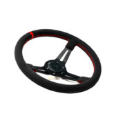 Kierownica DriftShop Premium Steering Wheel Czarna Alcantara 35cm / 70 mm PRO-DS-70 - obrazek 3